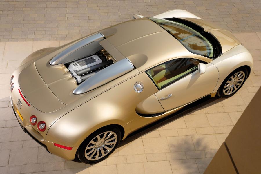  Bugatti Veyron 16.4 Gold Edition 2009 года  (фото 16 из 32)